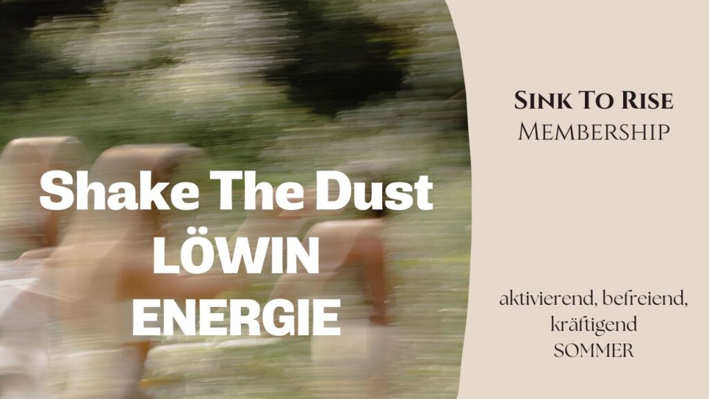 Embodiment-Klasse für Menstruation mit Shake the Dust – zyklische Praxis zur emotionalen und körperlichen Entladung