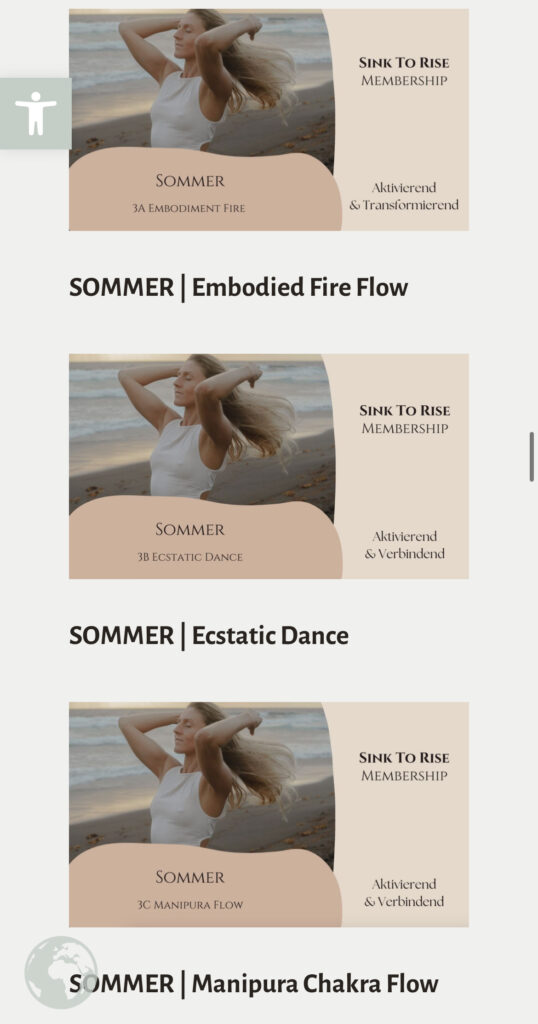 Sink To Rise Zyklusmembership